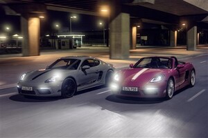 ポルシェ、718ボクスター／718ケイマン スタイルエディションを発表。964カレラRSをオマージュ