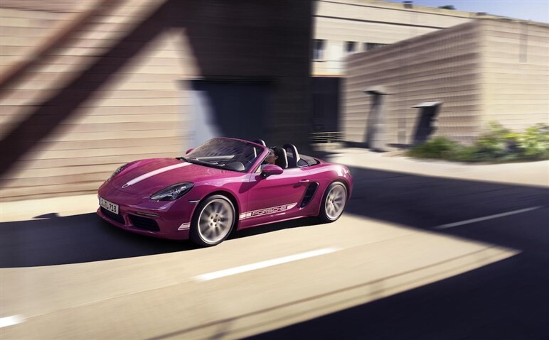 ポルシェ、718ボクスター／718ケイマン スタイルエディションを発表。964カレラRSをオマージュ