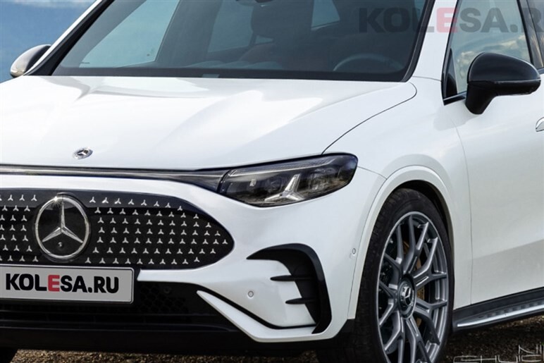 【心機一転】「EQC」改め新型「GLC EV」のデザインがほぼ判明。ガソリン車と“共通顔”に…25年公開へ