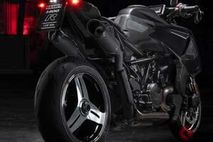 価格約897万円！ KTM×ブラバス「“新”ネイキッドバイク」登場 “ミッドナイト・ヴェイル”のカラーリング＆大胆デザインの鍛造ホイールで高級感を演出 「BRABUS 1400 R シグネチャーエディション」ドイツで発表