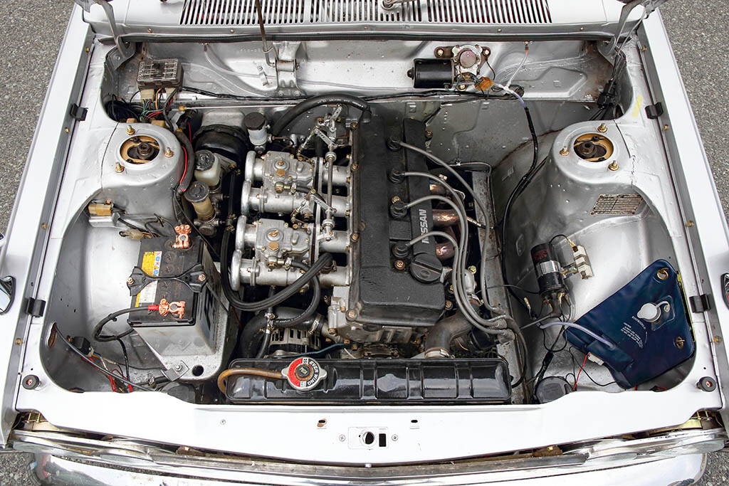 510ブルーバード好き垂涎のチューンド、現る」独自にL18エンジン