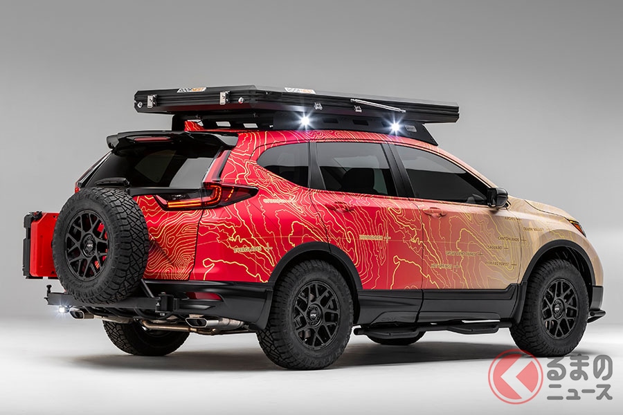 オフロードスタイルのホンダ Cr V がカッコイイ 北米カスタムカーショーで初公開 くるまのニュース 自動車情報サイト 新車 中古車 Carview