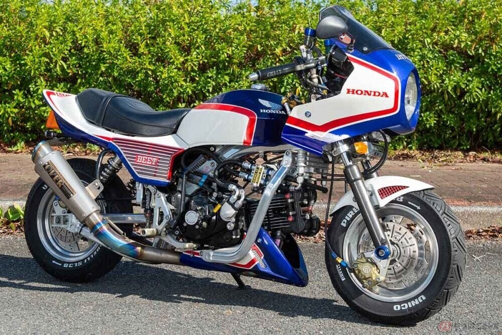 再現度が高すぎる!! ホンダ「CBX400Fインテグラ」仕様の「ゴリラ50」 「CBXゴリラがカッコ可愛すぎる!!
