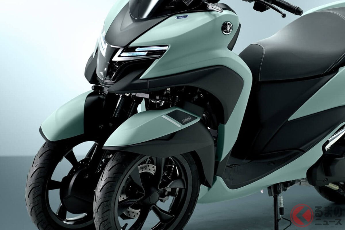 発売以来のスタイリング大幅刷新！ ヤマハ「トリシティ155／125」2026年モデル発表！ 販売店の反響は？