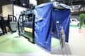 【東京オートサロン2023】エブリィワゴンを純正用品を使ってキャンプ仕様に