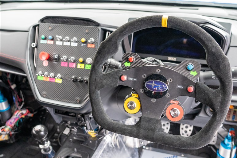 【WRX S4ではありません!?】スバルが公開した謎の4ドアセダンの正体とは？【S耐富士24hレース】