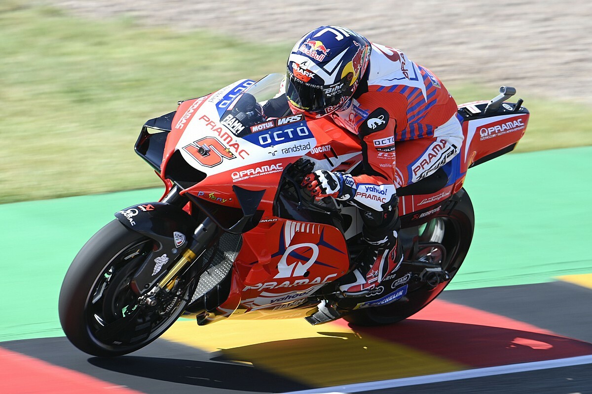 MotoGPドイツ予選：ヨハン・ザルコ、初優勝の期待膨らむPP。アプリリア、復帰後初フロントロウ
