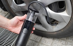 クルマもバイクも自転車も、アウトドアにも活躍するコンパクトな電動エアーポンプ「AirCore」発売