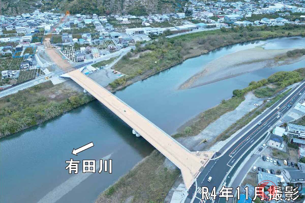 国道42号「有田海南道路」2月に一部開通！ 将来は阪和道ICから「有田サンブリッジ」までが一本に