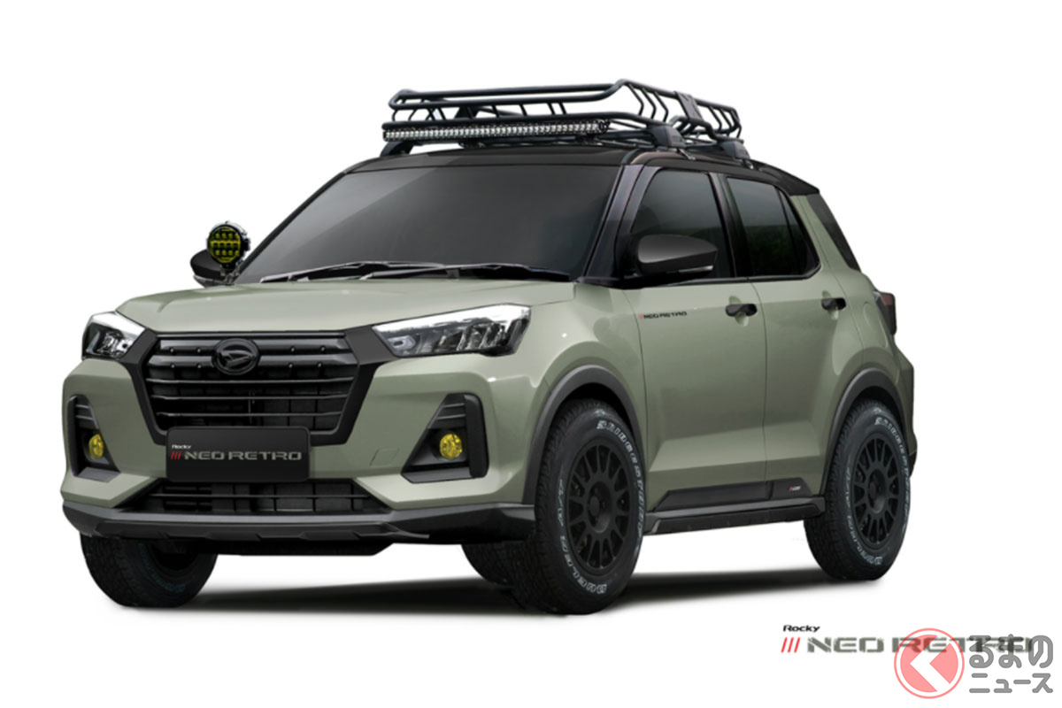 黒強調したsuv ダイハツ 新型 ロッキー Ads 尼で発表 精悍デザインがカッコいい くるまのニュース 自動車情報サイト 新車 中古車 Carview