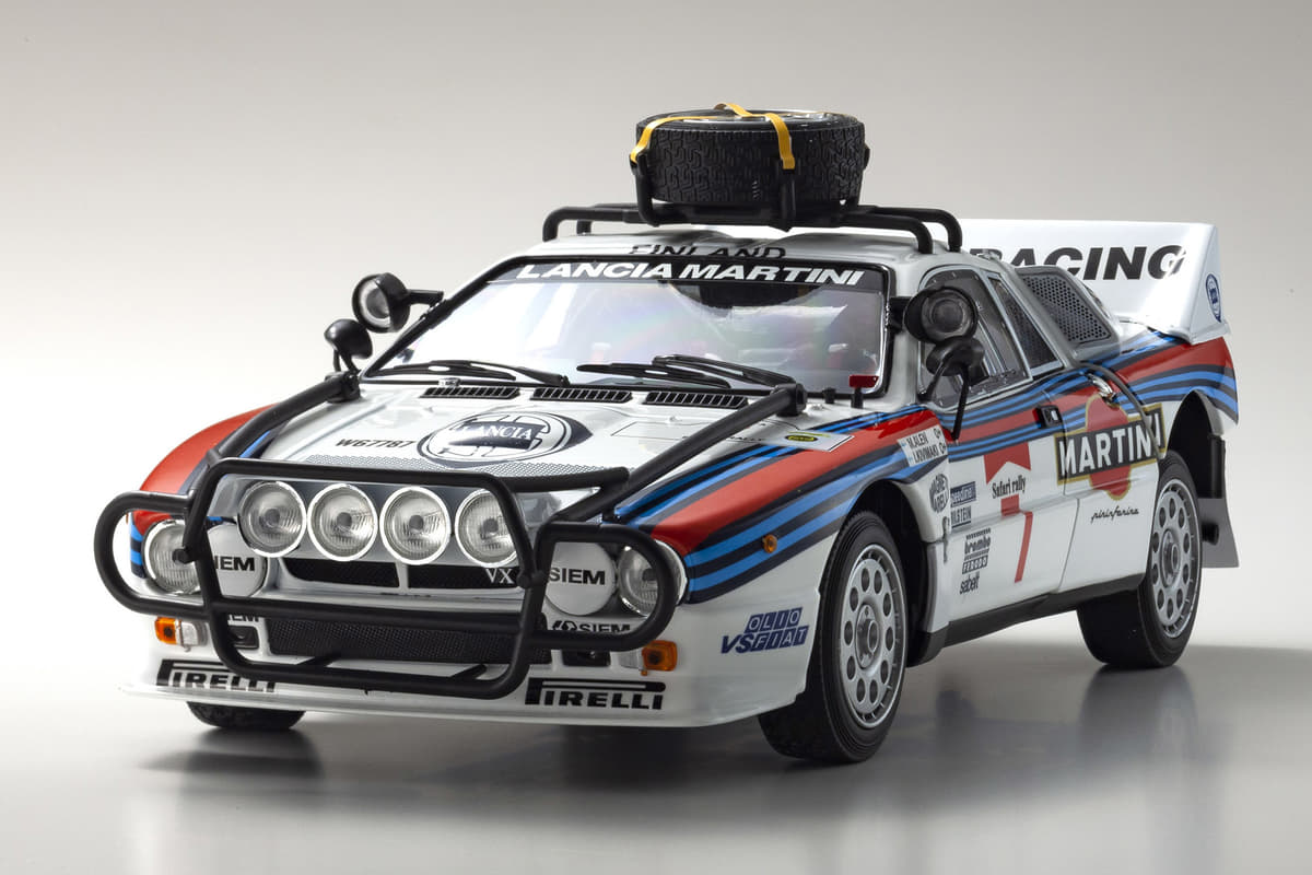 今度はサファリラリー仕様をモデル化 京商から1 18スケール ランチア ラリー が登場 Auto Messe Web 自動車情報サイト 新車 中古車 Carview