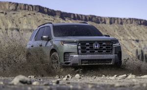 ホンダ『パイロット』改良新型、オフロード性能高めた「トレイルスポーツ」設定…ロサンゼルスモーターショー2025
