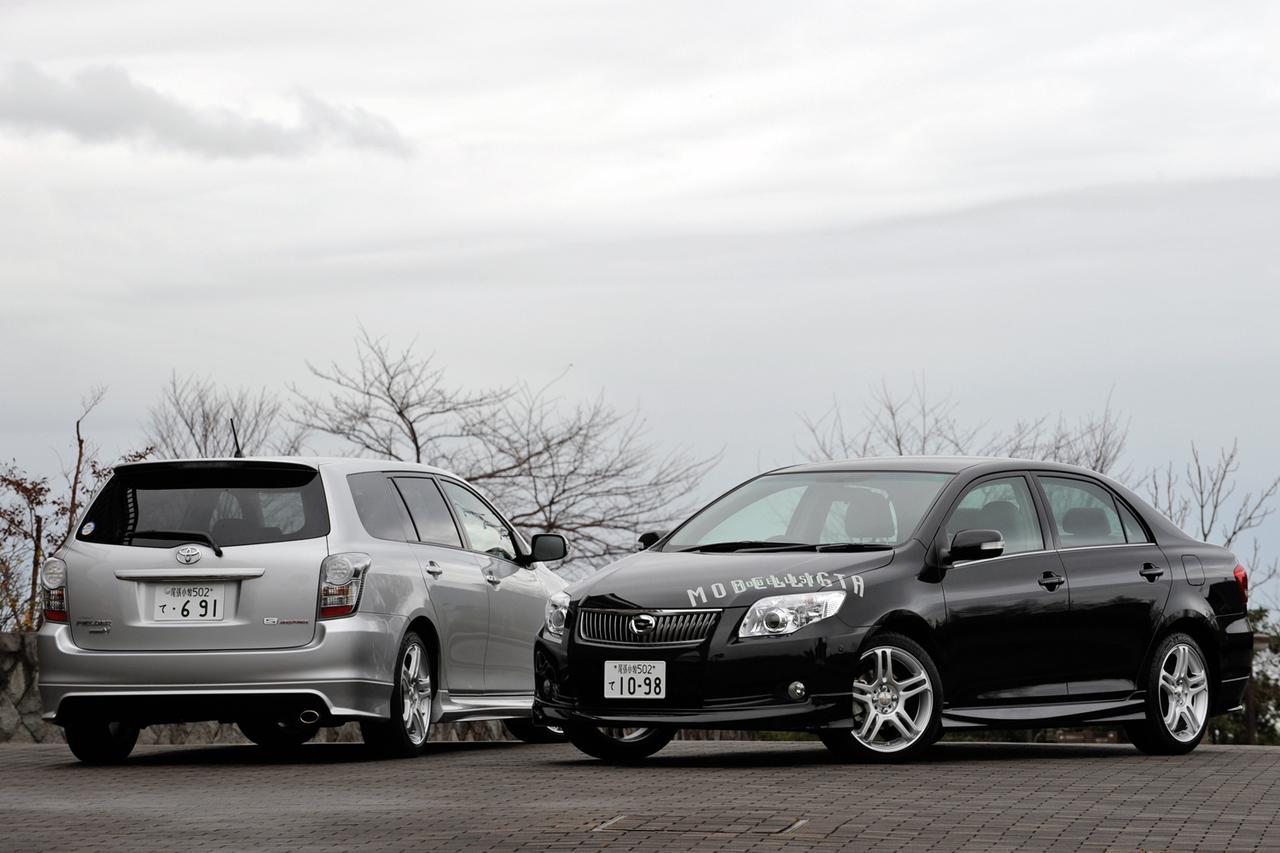 10年ひと昔の国産車 06 モデリスタ カローラアクシオ フィールダー スポーツm は本気モードのチューニングモデル Webモーターマガジン 自動車情報サイト 新車 中古車 Carview