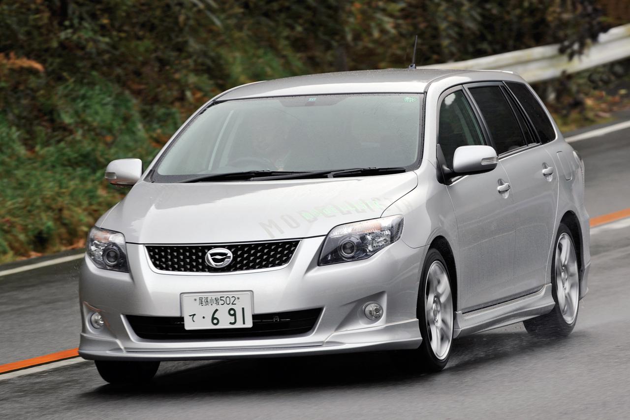 10年ひと昔の国産車 06 モデリスタ カローラアクシオ フィールダー スポーツm は本気モードのチューニングモデル Webモーターマガジン 自動車情報サイト 新車 中古車 Carview