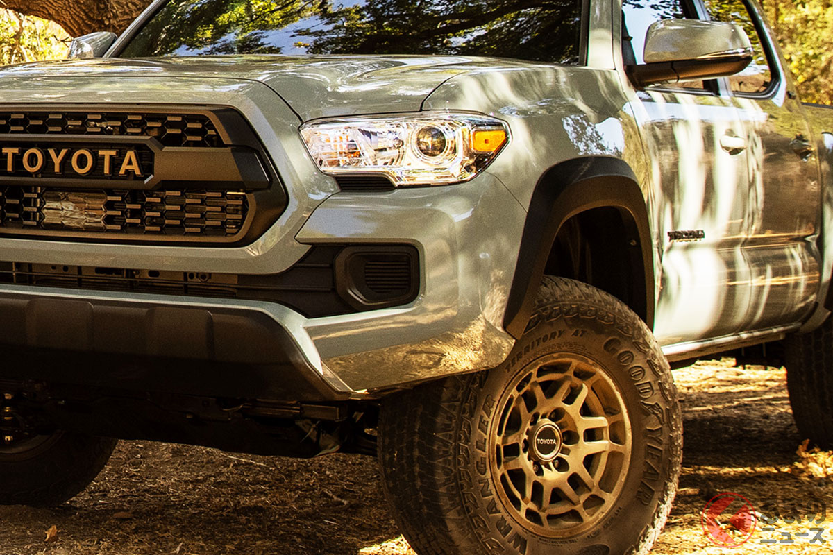 5m級巨大トヨタ車 新型 タコマ 登場 V6搭載 2つの迫力顔で北米らしいブチ上げ存在感 くるまのニュース 自動車情報サイト 新車 中古車 Carview