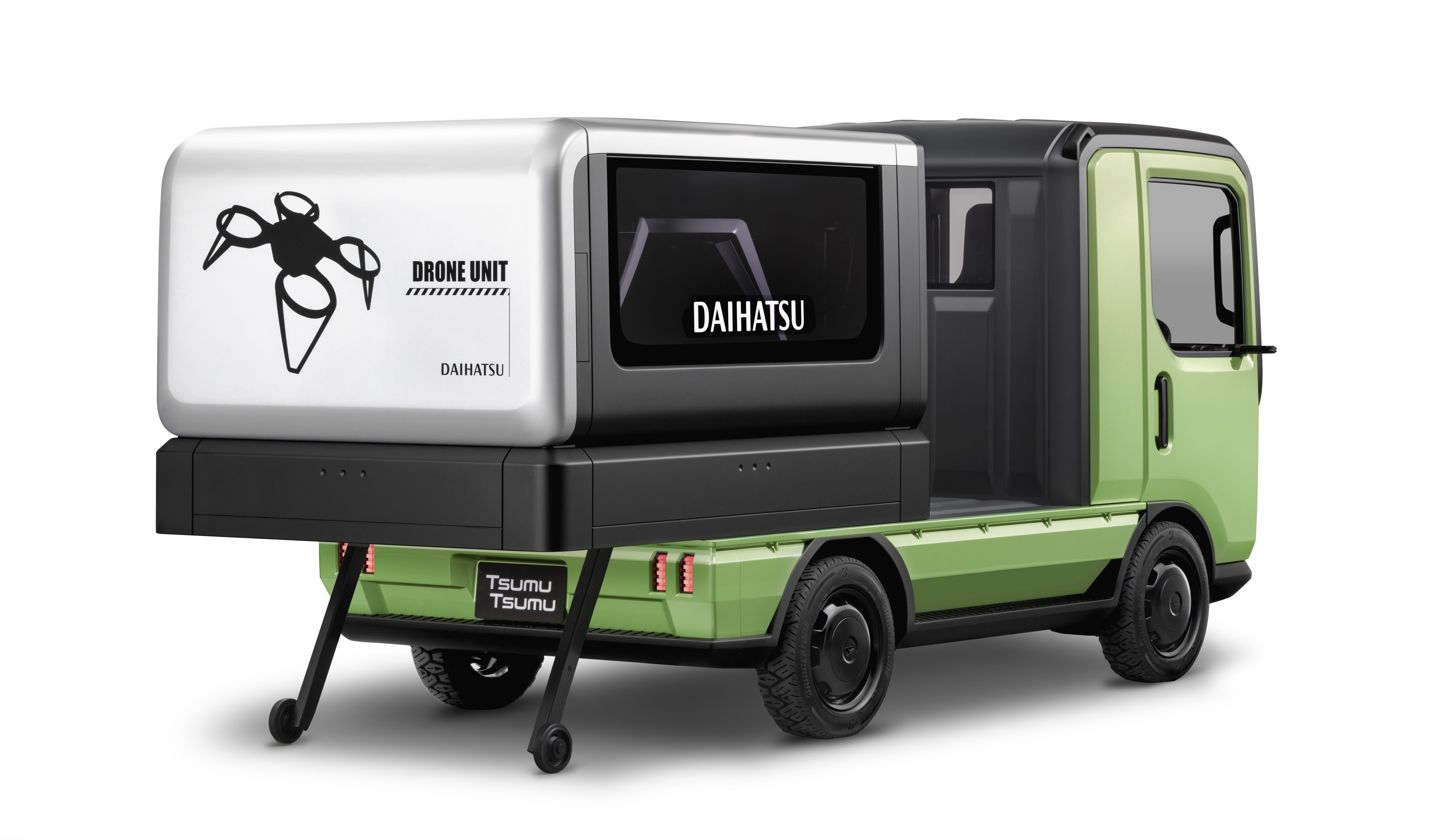 未来の軽トラがカッコいい ダイハツ Tsumu Tsumu登場 Gq Japan 自動車情報サイト 新車 中古車 Carview