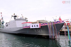 ミサイルも魚雷も無し!? 初の新ジャンル自衛艦「OPV」とは？ “武装貧弱”でも日本に必須なワケ