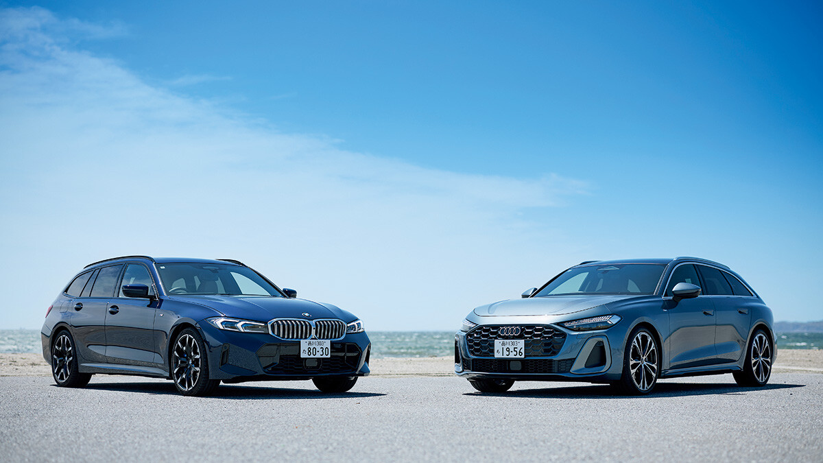 「A5 アバント TFSI クアトロ」vs「320d xDriveツーリング」使い勝手抜群のユーロワゴン対決