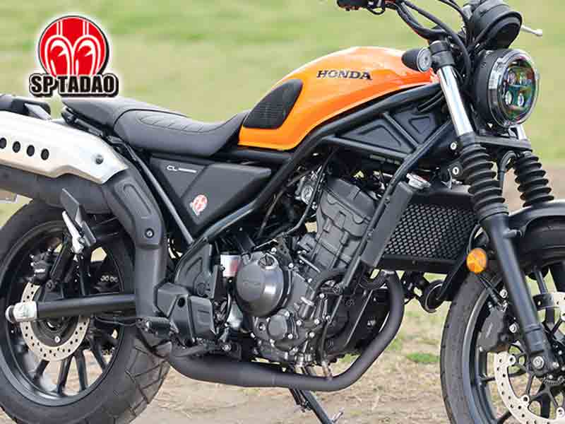 SP忠男からホンダ CL250（'23～）用「POWERBOXパイプ ブラック