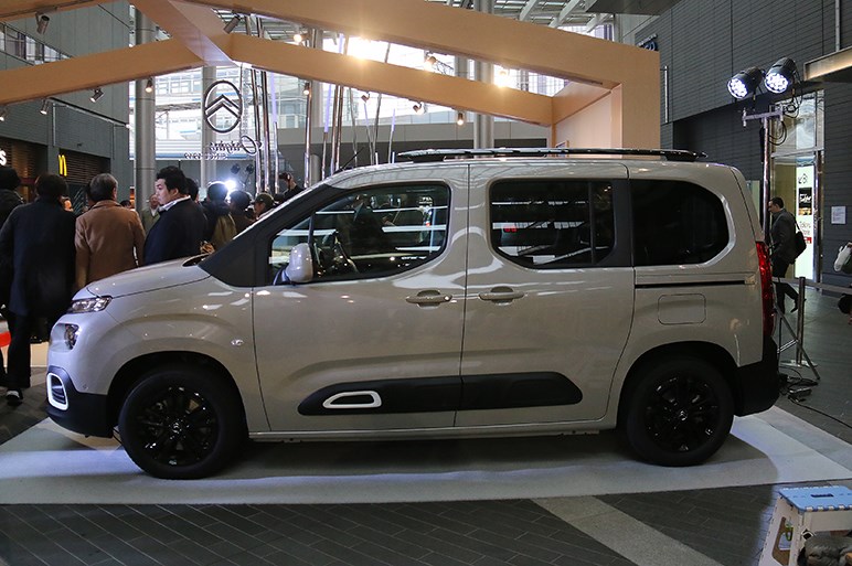 5時間で完売したシトロエンのファミリーMPV・ベルランゴに追加枠。二子玉川ライズで実車も展示