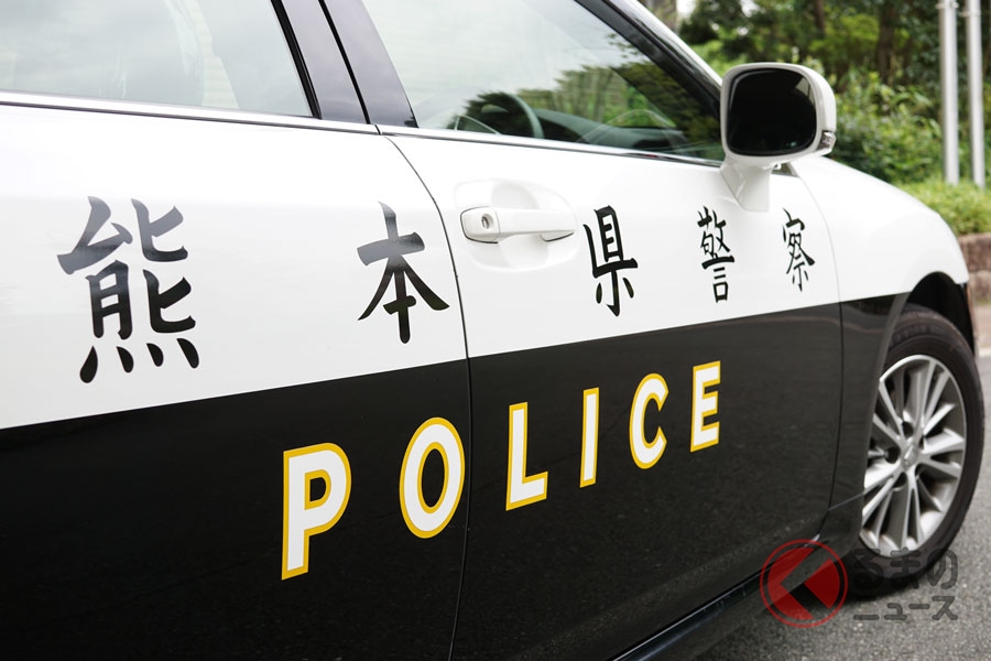 なぜパトカーに手書き文字を採用 超個性的パトカーを熊本県警が配備する理由とは くるまのニュース 自動車情報サイト 新車 中古車 Carview