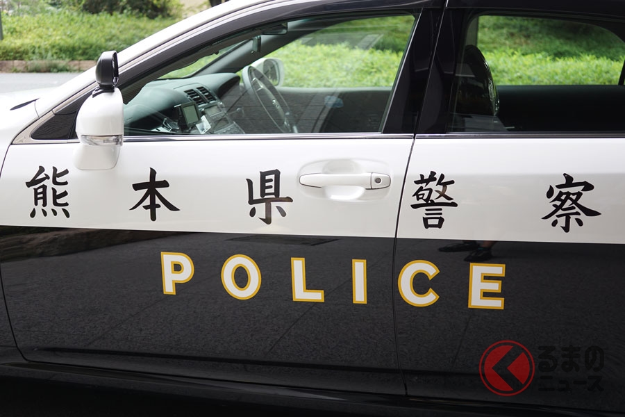 なぜパトカーに手書き文字を採用 超個性的パトカーを熊本県警が配備する理由とは くるまのニュース 自動車情報サイト 新車 中古車 Carview