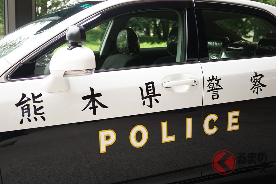 なぜパトカーに手書き文字を採用 超個性的パトカーを熊本県警が配備する理由とは くるまのニュース 自動車情報サイト 新車 中古車 Carview