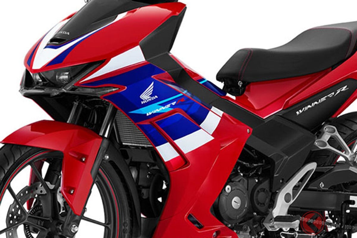 新車約25.7万円！ ホンダが「新型スクーター」発表！ スーパースポーツ“風”デザイン×6速MT搭載！ 新型「WINNER R」をベトナムで発表