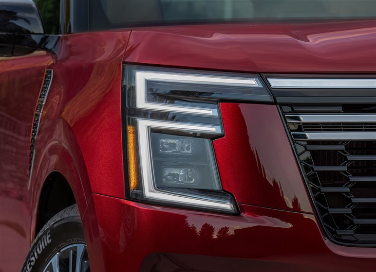 【横幅2mオーバー】さすが本場の“L”サイズ！　アメリカ日産の新型フルサイズSUV「アルマダ」公開