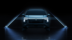 三菱自動車がSUVとしての力強い走りを追求した電気自動車「エアトレック」のデザインを公開