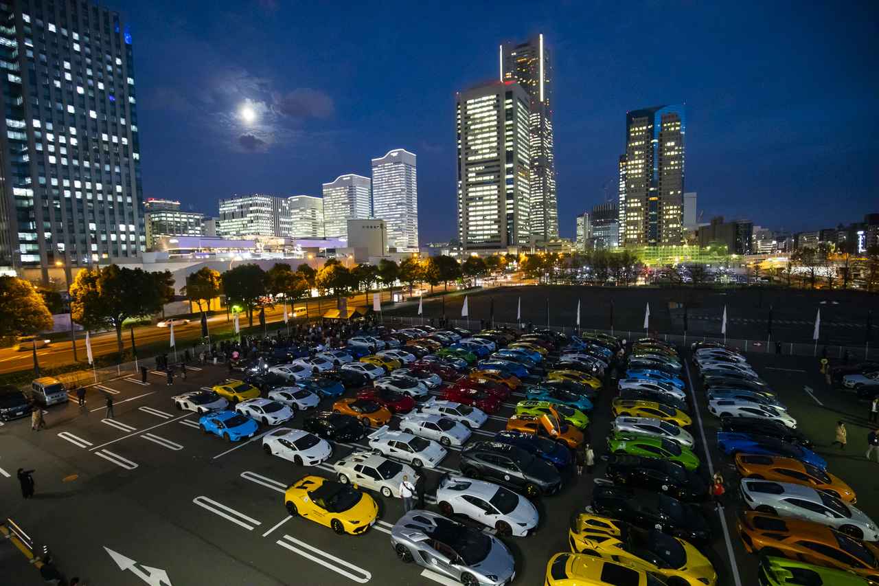 【イベント】200台以上のランボルギーニが横浜に集結！　ランボルギーニ・デイ・ジャパン 2018