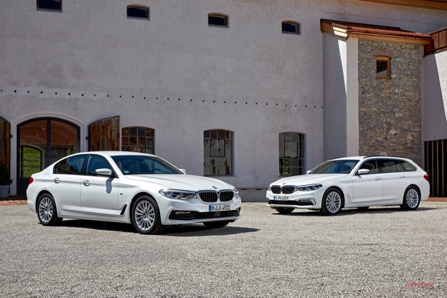 BMW5シリーズ　4気筒ディーゼルに48Vマイルドハイブリッドを採用