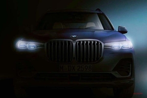 BMW X7　新画像公開　11月のLAショーで発表へ