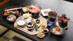 名物は手もぎ原木シイタケ！「一茶のこみち美湯の宿」の和会席【料理じまんの宿18選】