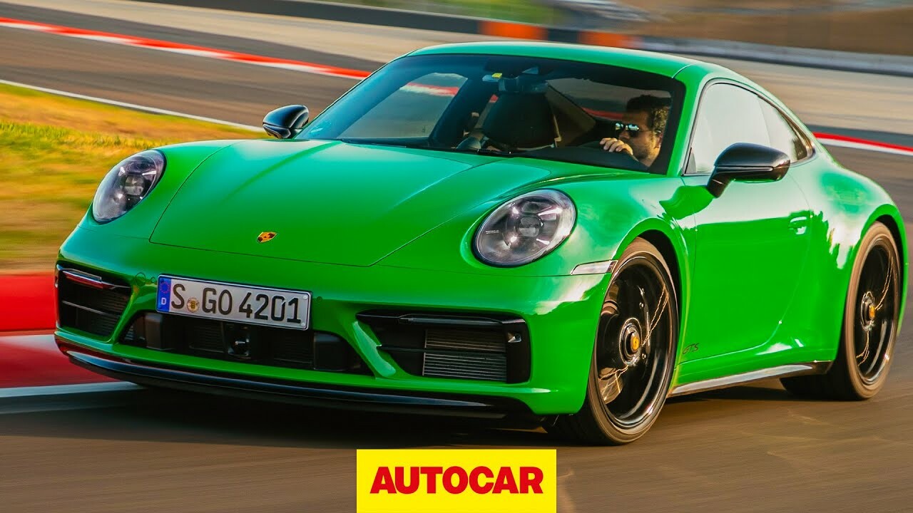 【字幕付き動画】ポルシェ911カレラGTS（992）　GT3やターボを超える魅力も　3.0Lフラット6で480ps