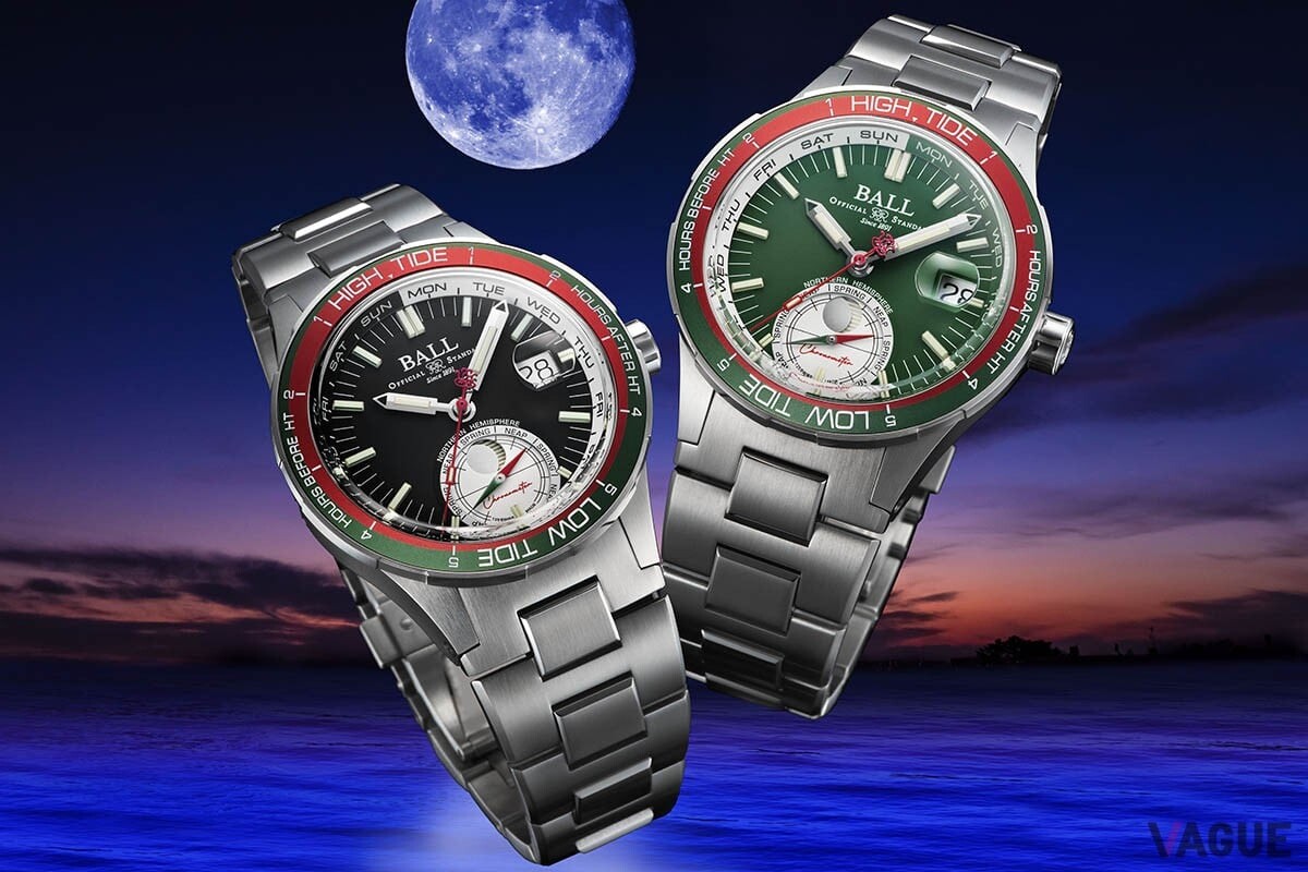 えっ…！ 機械式時計で“海の潮汐リズム”がわかる!? ムーンフェイズも備えた堅牢なボール ウォッチ新作の注目ポイントとは