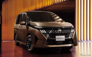 日産『セレナ』改良新型、「LUXION」「ハイウェイスターV」が新グリルで表情一新…278万5200円から