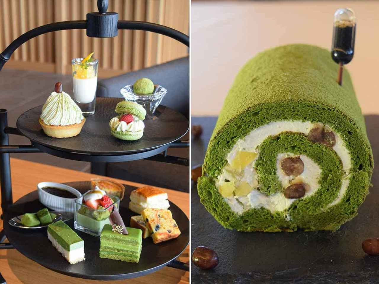「熱海パールスターホテル」が静岡産抹茶製茶会社「ぐり茶の五⼗鈴園」とコラボレーション。新作スイーツ2種類を5⽉1⽇（⽉）から販売
