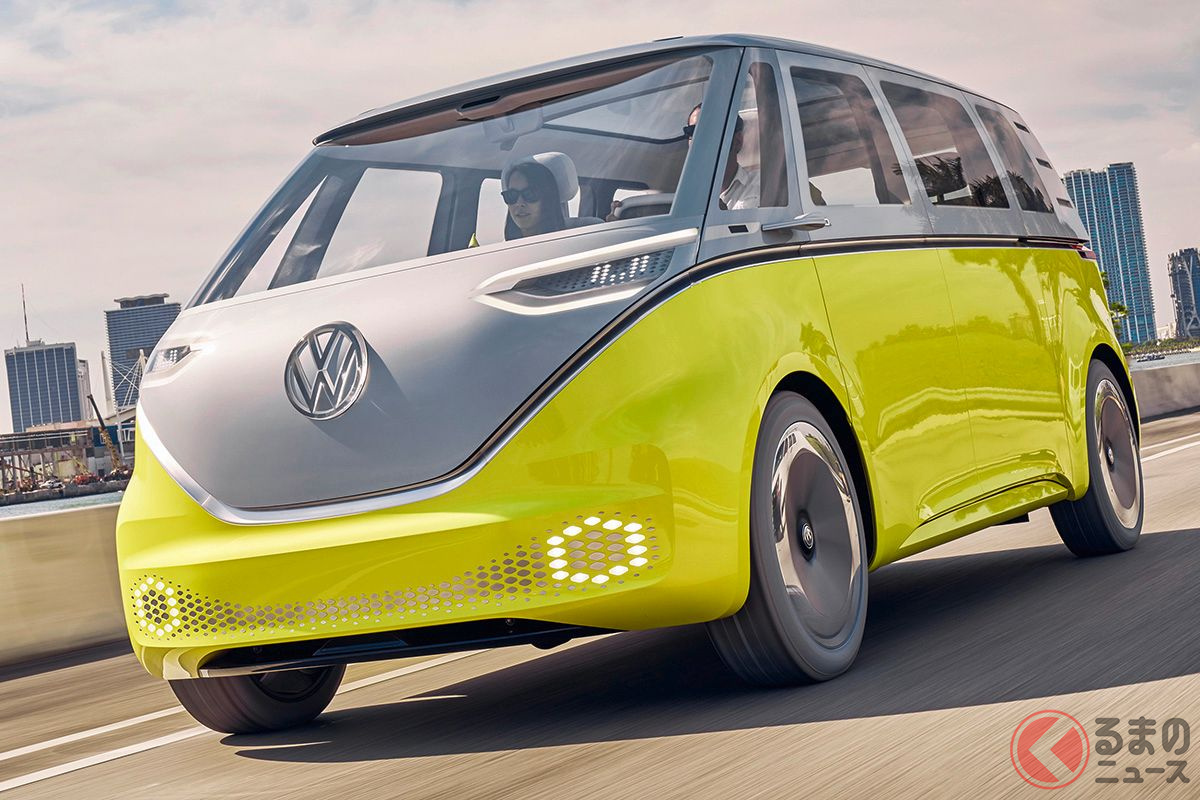 22年に登場予定のevワーゲンバス Vw Id Buzz レベル4の自動運転開発開始 くるまのニュース 自動車情報サイト 新車 中古車 Carview