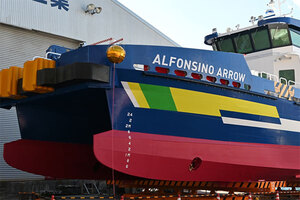 初の“純国産”できた！ 新型「海上へ人を運ぶ船」完成 造船業の期待の星!? 日本郵船