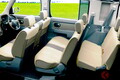 全長3.9m！ 日産「“7人乗り”小型ミニバン！」に注目！ 旧車レトロな“カクカクデザイン”に「3列シート」搭載！ “ひろびろ荷室”も搭載する「キューブ3」とは！