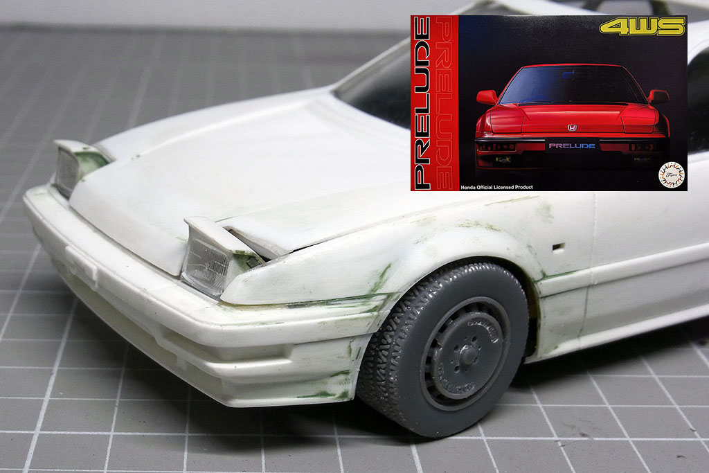 Two tricks added and processing completed!!The plastic model of Fujimi “Prelude Si” created!4th place[نادي CARSMEET Model Car](LE VOLANT CARSMEET WEB) |  Car information/news