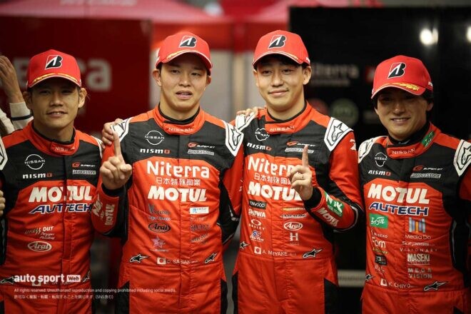 Niterra佐々木大樹が感極まる2年ぶりポール。雨が強まるなかニスモが最前列独占【第7戦GT500予選レポート】