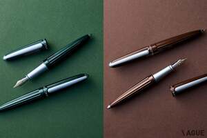 100年以上の歴史を誇る老舗筆記具メーカーの人気シリーズに新色が登場！ 実用性と造形美を兼ね備えた“万年筆＆ボールペン”の特徴とは