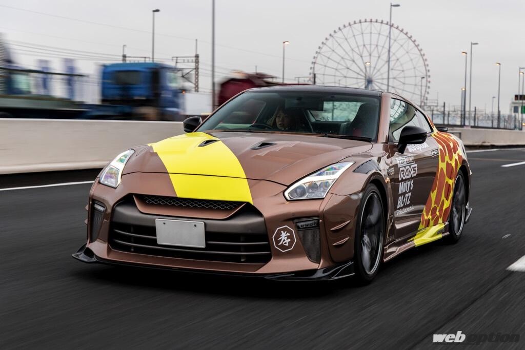 「メカドルR珍道中」前代未聞にして衝撃のR35GT-R“キリン柄”仕様がついに完成！！