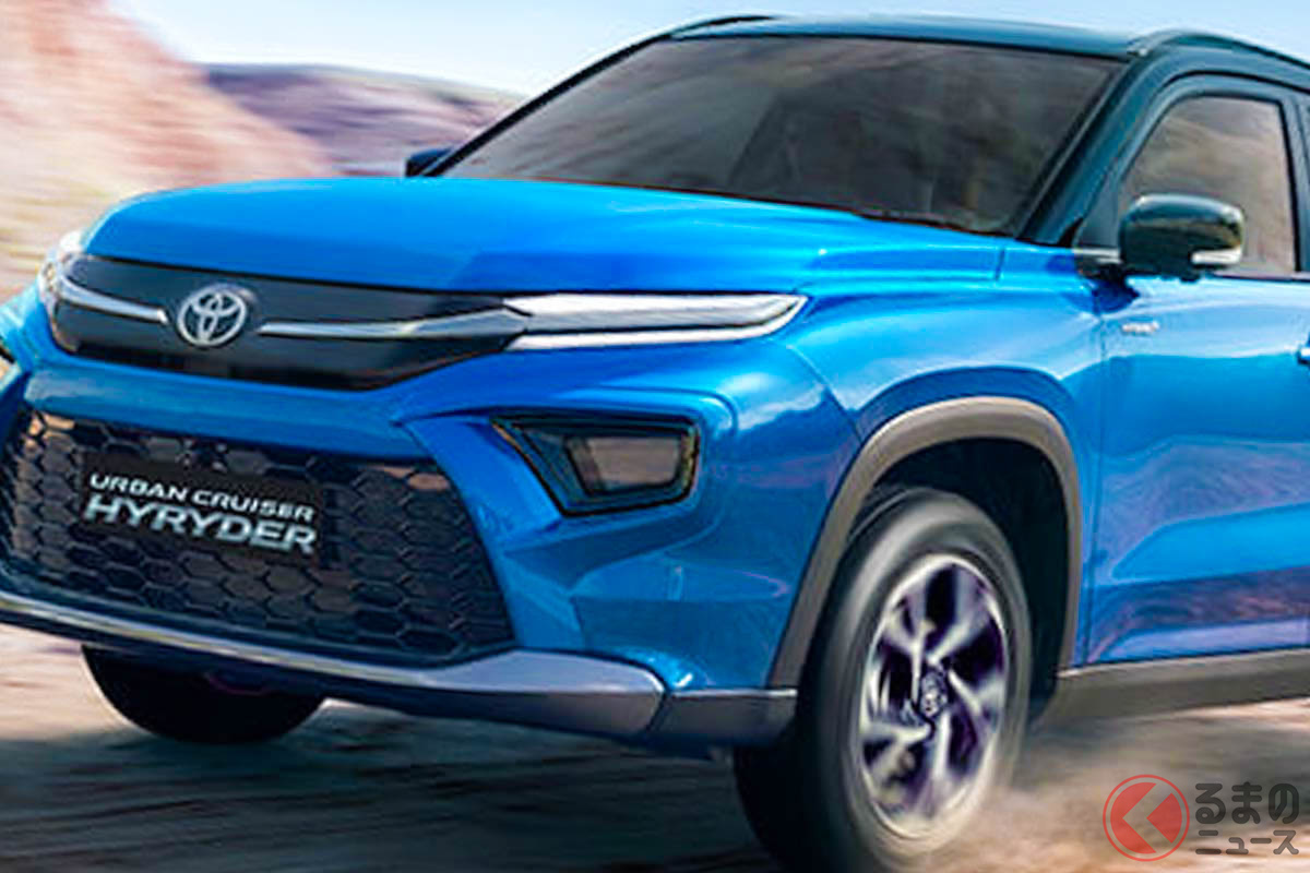トヨタが新suv ハイライダー Cng 発表 クール顔維持 Mt専用で印市場に登場 くるまのニュース 自動車情報サイト 新車 中古車 Carview
