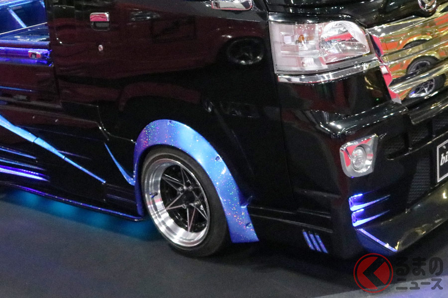 カッコいい 軽自動車にオーバーフェンダーは違法 合法となる条件とは くるまのニュース 自動車情報サイト 新車 中古車 Carview