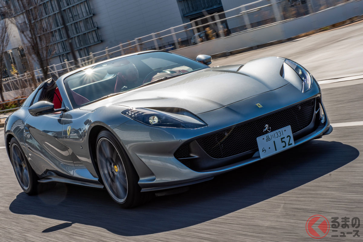 フェラーリが放つ新型 812gts は耳で味わうv12エンジンの最終章か くるまのニュース 自動車情報サイト 新車 中古車 Carview