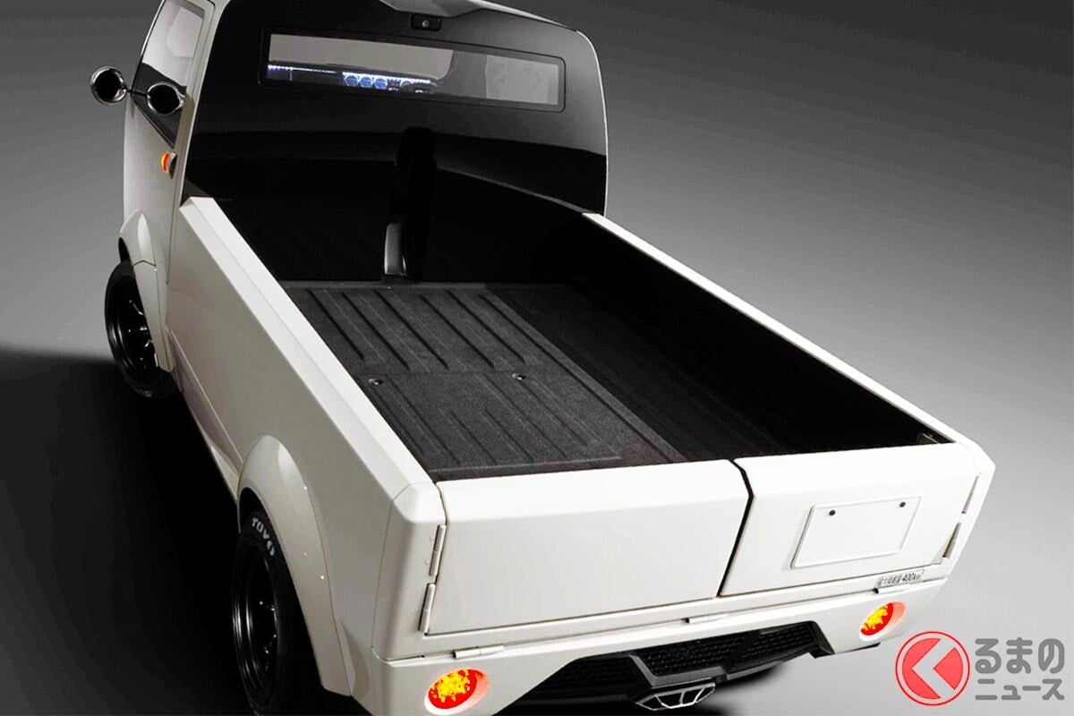 ホンダの斬新「“スポーツ軽”トラック」がスゴすぎ!?「ターボ×5速MT」搭載の“農道のNSX”!? 迫力フェンダーにロールバー装備の“最強”商用車「T880」コンセプトとは