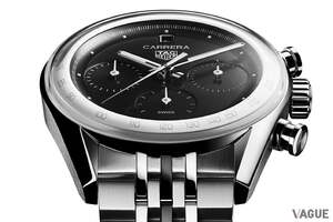 なぜ日付けにサンダーボルト!? お待ちかね「藤原ヒロシ×タグ・ホイヤー」第3弾カレラはブラック＆ホワイトのミニマルデザインがカッコよすぎ！